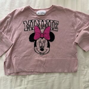Gap Disney Minnie Mouse Pink Kids Sweater